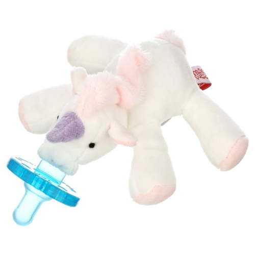 WubbaNub Baby Unicorn Infant Plush Pacifier Holder