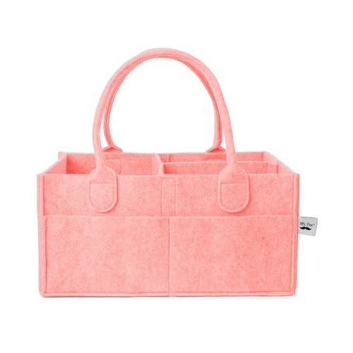Mr. Pen- Baby Diaper Caddy Organizer, Pink, Baby Organizer, Car Diaper Caddy, Baby Caddy Organizer, Portable Diaper Caddy, Diaper Organizer for Changing Table, Baby Organizer for Nursery