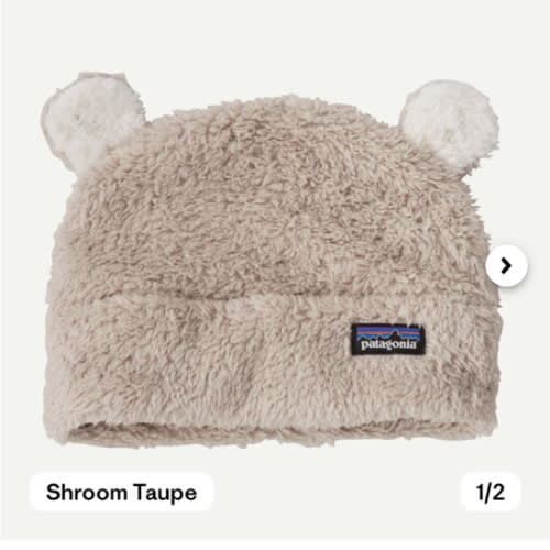 Patagonia Baby Furry Friends Fleece Hat