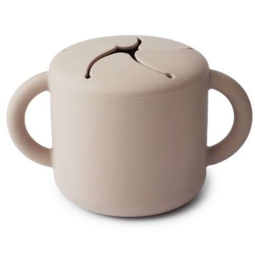 Mushie Snack Cup - Sand