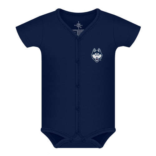 UConn Huskies Front Snap Bodysuit | College Baby