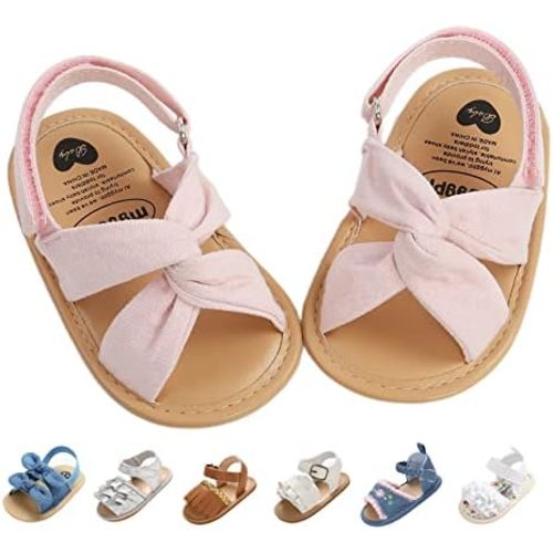 Baby Girls Sandals Summer Shoes Outdoor First Walker Toddler Girls Shoes for Summer