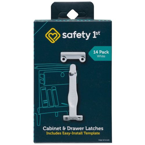 Safety 1st 14-Pack Cabinet & Drawer Latch Set