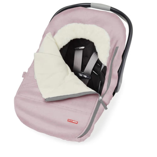 Skip Hop Winter Car Seat Cover, Stroll & Go, Pink Heather