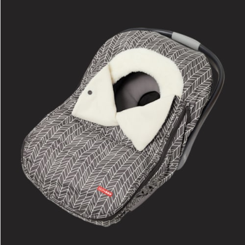 Skip Hop Winter Car Seat Cover, Stroll & Go, Grey Feather