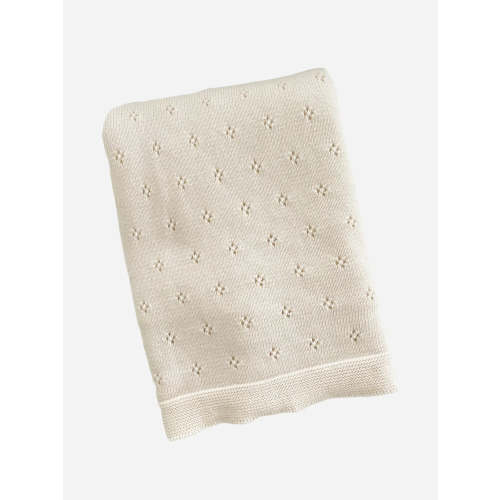 Organic Cotton Heirloom Pique Blanket