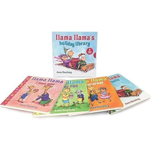 Llama Llama's Holiday Library Board book – October 17, 2017