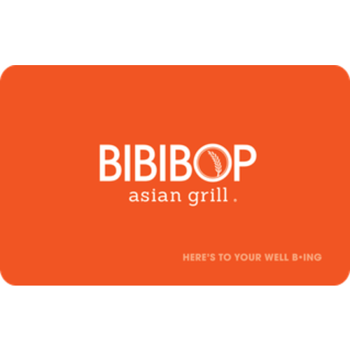 BIBIBOP Asian Grill Gift Card