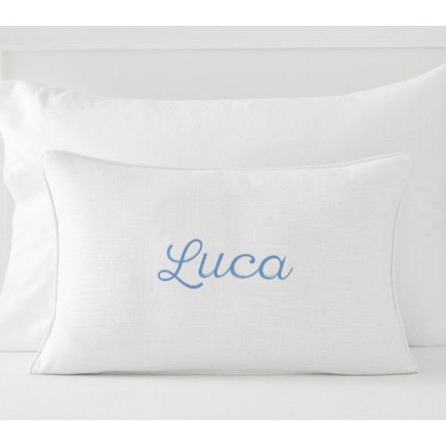 Monogram Name Pillow Cover | Pottery Barn Kids