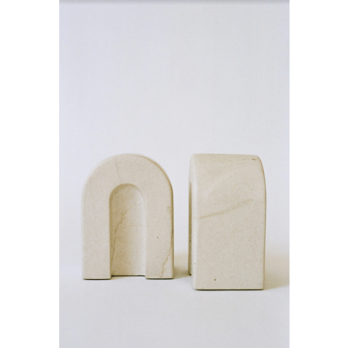 Crescent Bookends