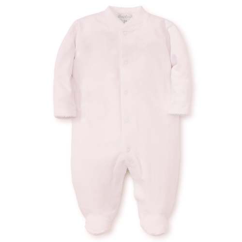 Pink/White Kissy Basics Footie