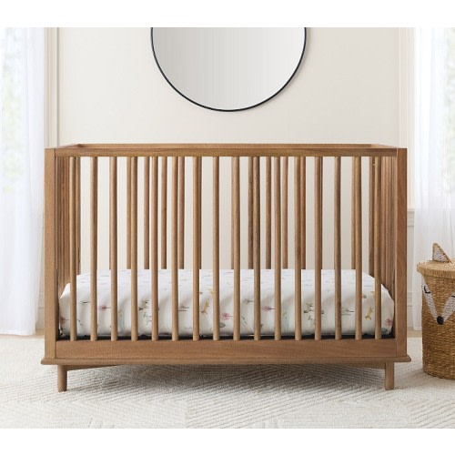 Nash Crib | Baby Crib | Heirloom Wheat - Pottery Barn Kids