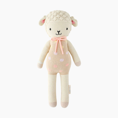 cuddle+kind Hand-Knit Doll - Lucy The Lamb, Little 13''