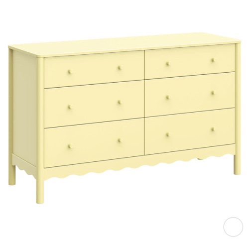 Swell 6-Drawer Assembled Dresser