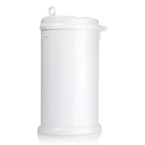 Ubbi Nappy Disposal Unit White | Nappy Bins | Baby Bunting AU