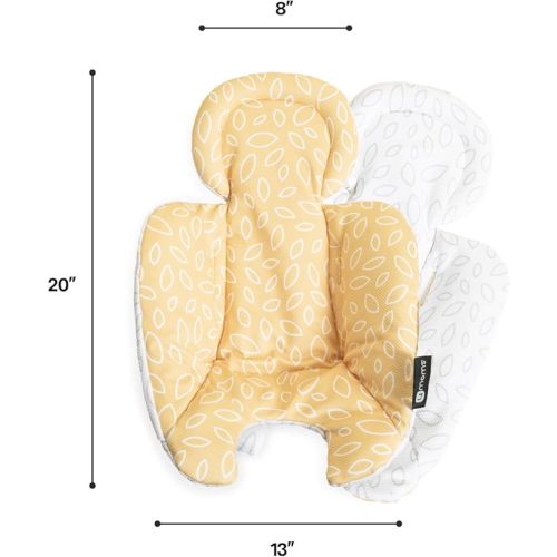 4moms RockaRoo and MamaRoo Infant Insert, Machine Washable, Cool Mesh Fabric, Reversible Design, Yellow