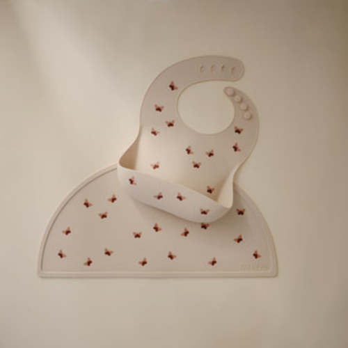 Mushie Silicone Baby Bib