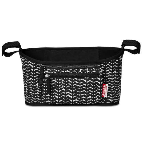 Skidaddle by Skip Hop Stroller Organizer, Black Vine