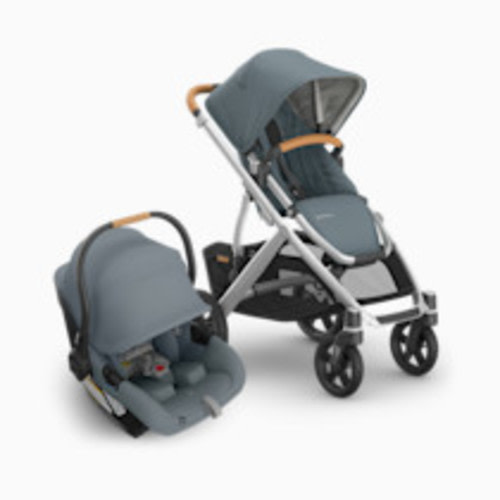 UPPAbaby Vista V3 Stroller & Aria V2 Lightweight Infant Car Seat Travel System - Callum
