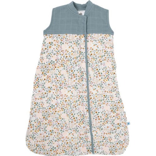 Quilted Cotton Muslin Wearable Blanket, 6-12 M