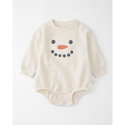 Baby Snowman Bubble Bodysuit Made With Organic Cotton