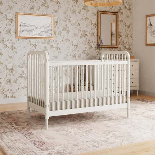 Namesake Liberty 3-in-1 Convertible Spindle Crib with Toddler Bed Conversion