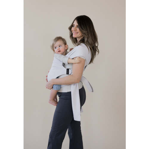 Simple Wrap | Oatmeal Stripe - Final Sale
