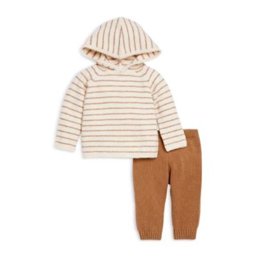 Bloomies Baby Boys' Striped Sweater Hoodie & Pants Set - Baby