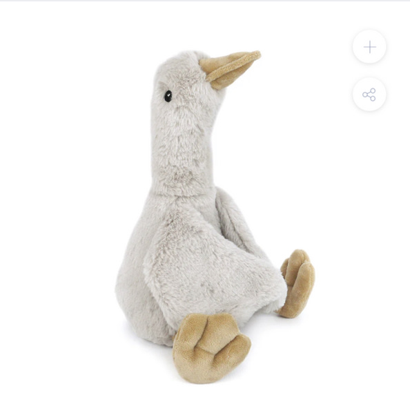 Pru Goose- Small -Gray