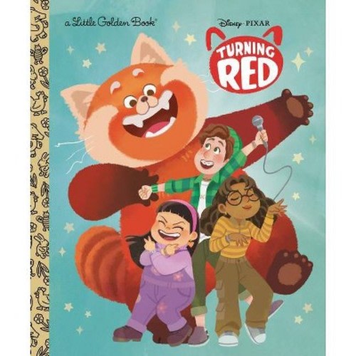Disney/Pixar Turning Red Little Golden Book - by  Golden Books (Hardcover)