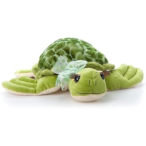 The Petting Zoo, Lash'z Sea Turtle Stuffed Animal, Gifts for Girls, Plush Toy 12 inches