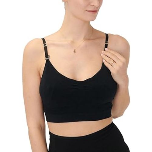 HATCH Skin to Skin Bra, Everyday Nursing Bra, Premium Hands-Free Pumping & Nursing Bra
