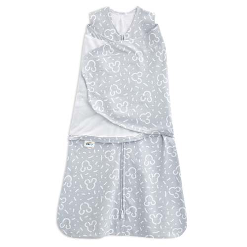 Mickey Mouse GreyCotton Swaddle - Small | HALO