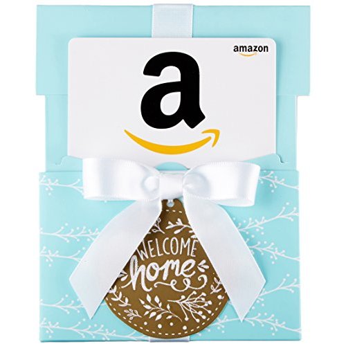 Amazon.com Gift Card in a Welcome Home Reveal