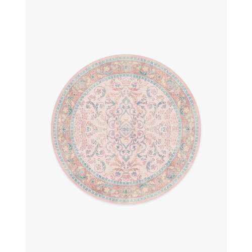 Bridgerton Fit For A Queen Soft Rose Tufted Rug | Ruggable