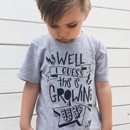 Well I Guess This Is Growing Up Kids Tee Band Shirt 90s Graphic Tee Toddler Clothes Boy Clothes Baby Clothes Baby Shower Gift Rockstar Tee