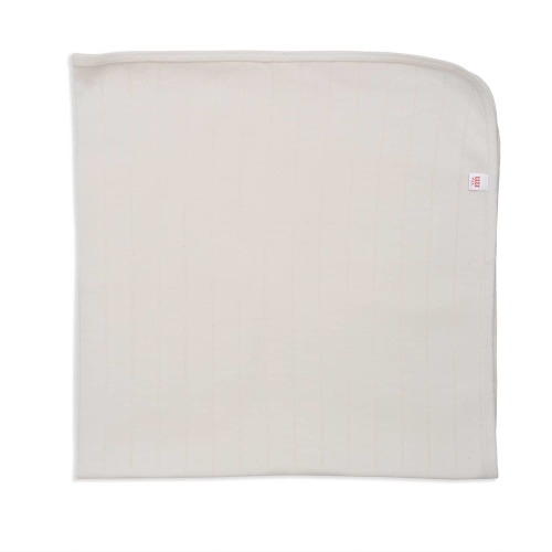 love lines pink organic cotton pointelle baby blanket