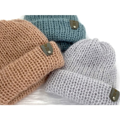 Soft Fuzzy Furry Baby Hat Double Layer Beanie Three Colors Available