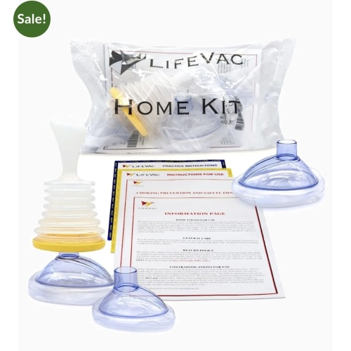LifeVac Home Kit – LifeVac Canada – Choking First Aid Device