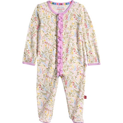 Ashleigh Ruffle Footie, 0-3M