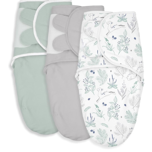 Amazon.com: Soarwg Kids Baby Swaddle, Organic Adjustable Baby Swaddles for Newborns, Sleep Sack for Baby Boy and Girl 0-3 Months, 100% Cotton Certified Standard 100 by Oeko-TEX, 3-Pack (Deer Meadow) : Baby
