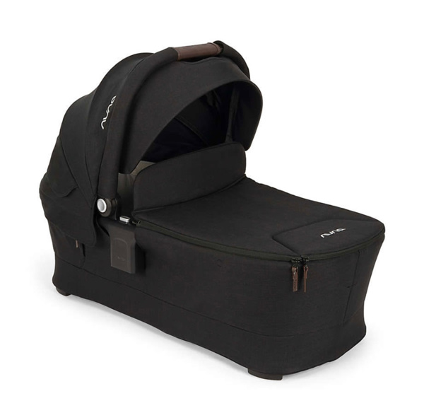 Nuna ® SWIV + TRIV ™ Black Caviar Baby Bassinet with Stand