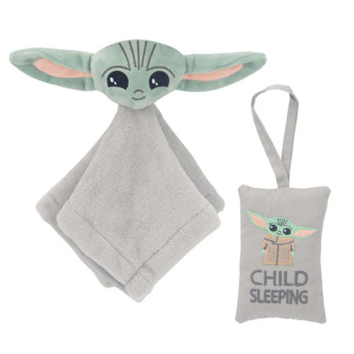 Star Wars The Child/Baby Yoda Security Blanket/Door Pillow Gift Set – Lambs & Ivy