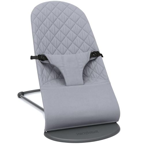 Fabric Seat for Bouncer - Compatible with Baby Bjorn Bouncer - Dense, Wear-Resistant, Skin-Friendly Cotton - Replacement Covers ONLY, Smoky Blue