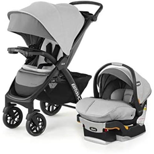 Chicco Bravo LE Trio Travel System, Driftwood