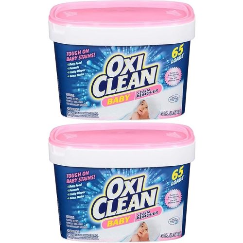 Baby Stain Fighter, Soaker, 3 lb Tub Baby Stain Soaker (2 Pack)