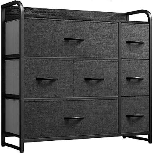 YITAHOME Dresser Drawers, Organizer Unit for Bedroom, Fabric Dresser Storage Tower, Organizer Unit for Bedroom, Living Room, Hallway, Closets