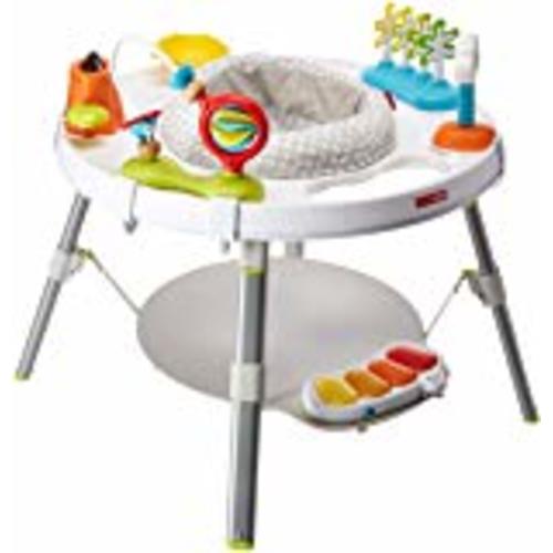 Skip Hop Baby Activity Center: Interactive Play Center with 3-Stage Grow-with-Me Functionality, 4mo+, Silver Lining Cloud