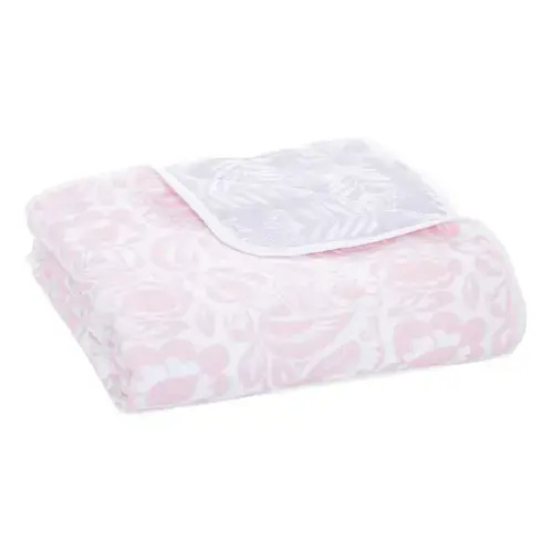 Savoy Cotton Muslin Dream Blanket | Damsel print | aden + anais