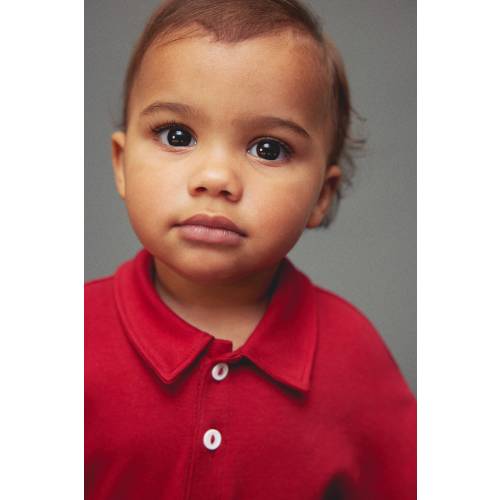 LONG-SLEEVED POLO SHIRT